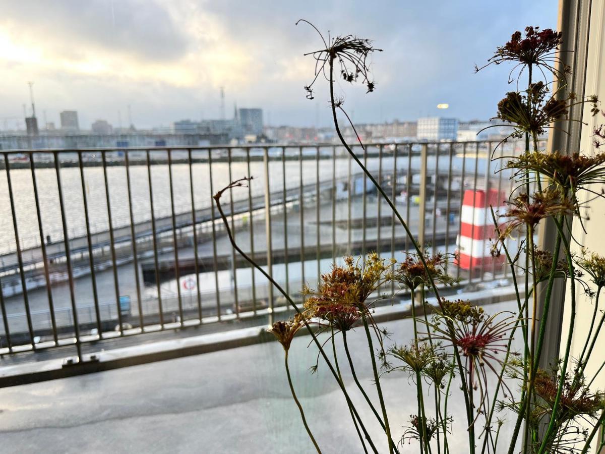 Apartment Directly To Seafront Of Bassin 7 With Big Balcony And Free Parking Århus Екстериор снимка