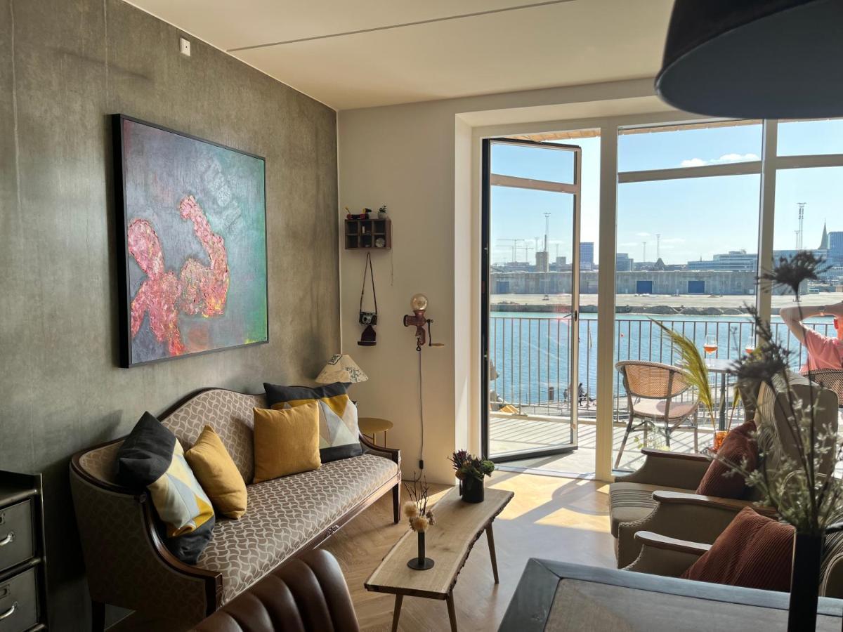 Apartment Directly To Seafront Of Bassin 7 With Big Balcony And Free Parking Århus Екстериор снимка