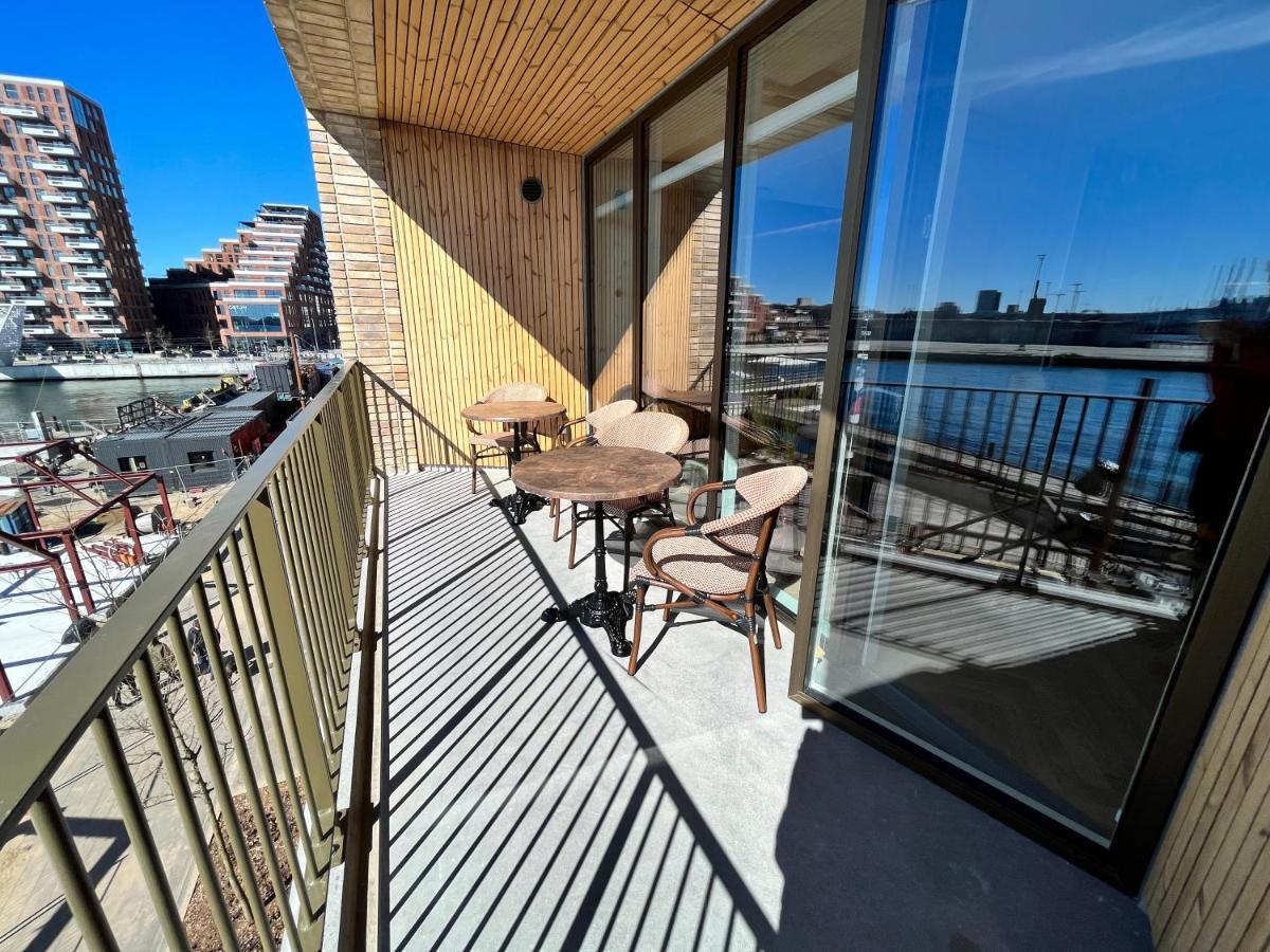 Apartment Directly To Seafront Of Bassin 7 With Big Balcony And Free Parking Århus Екстериор снимка